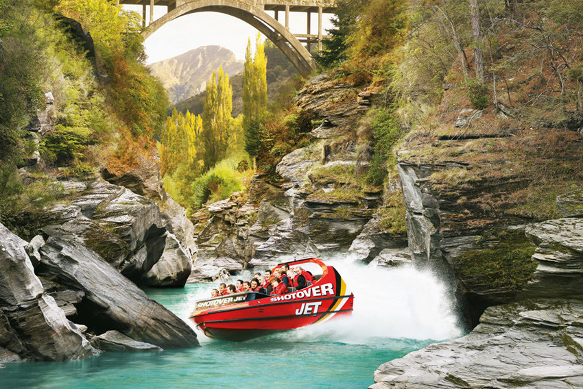 Passeio de Jet Boat na Nova Zelândia